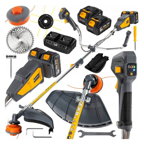 Kosa akumulatorowa 42V wykaszarka podkaszarka do trawy