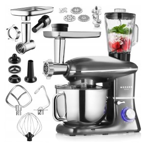 Robot planetarny mikser kuchenny blender maszynka duży zestaw 6w1 misa 6,2l