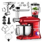 Robot planetarny mikser kuchenny blender do mięsa 4w1 misa 6,2l mocny 3200W