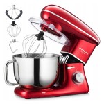 Robot planetarny mikser kuchenny 3 mieszadła misa 6.2l mocny 2000W