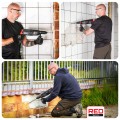 Wiertarka udarowa młotowiertarka uchwyt SDS plus samozaciskowy 2600 W 4 J