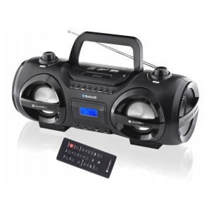 Boombox na płyty CD Bluetooth USB SD MP3 radio DAB + GoGEN LED RGB pilot