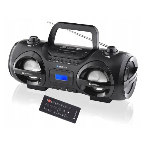 Boombox na płyty CD Bluetooth USB SD MP3 radio DAB + GoGEN LED RGB pilot
