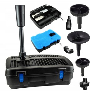 Pompa pompka do oczka wodnego filtr sterylizacja lampa UV fontanna kaskada