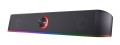 Soundbar głośnik komputerowy PC zasilanie przez USB podświetlenie RGB Trust