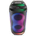 Głośnik Bluetooth Gogen mikrofon karaoke mocny 70W efekty LED USB AUX