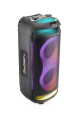 Głośnik Bluetooth Gogen mikrofon karaoke mocny 70W efekty LED USB AUX