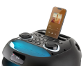 Głośnik Bluetooth Gogen mikrofon karaoke mocny 70W efekty LED USB AUX
