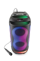 Głośnik Bluetooth Gogen mikrofon karaoke mocny 70W efekty LED USB AUX