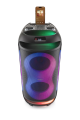 Głośnik Bluetooth Gogen mikrofon karaoke mocny 70W efekty LED USB AUX