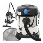 Odkurzacz przemysłowy 1200W praca sucho mokro 20L wbudowane gniazdo 230V