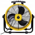 Wentylator przemysłowy DeWALT podłogowy 110W regulacja kąta nawiewu wiatrak
