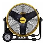 Wentylator przemysłowy DeWALT podłogowy 61cm regulacja kąta nawiewu wiatrak