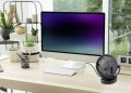 Wentylator akumulatorowy przenośny USB-C podróżny hak klips magnes