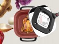 Prodiż elektryczny garnek ETA Pecenka Ceramic Natura czerwony 475 W 4,3 L