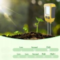 Kwasomierz gleby tester podłoża pH ziemi miernik temperatury wilgotność 5w1