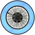 Wentylator sufitowy lampa sufitowa z wiatrakiem 47 cm pilot timer LED RGB