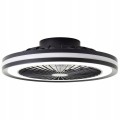Wentylator sufitowy lampa sufitowa z wiatrakiem 47 cm pilot timer LED RGB