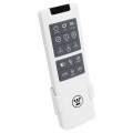 Wentylator sufitowy lampa sufitowa z wiatrakiem 50 cm biała pilot timer