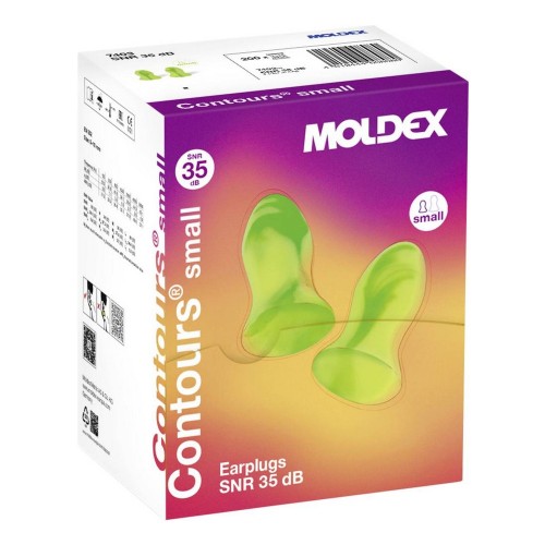 Zatyczki do uszu stopery jednorazowe SNR 35 dB 200 par hipoalergiczne small