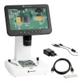 Mikroskop cyfrowy 300 x 1500 x USB HDMI ekran światło odbite przechodzące