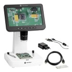 Mikroskop cyfrowy 300 x 1500 x USB HDMI ekran światło odbite przechodzące