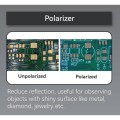 Mikroskop cyfrowy 300 x 1500 x USB HDMI ekran światło odbite przechodzące
