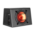 Tuba samochodowa subwoofer aktywny 30cm skrzynia Peiying wzmacniacz 500W