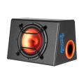 Tuba samochodowa subwoofer aktywny 30cm skrzynia Peiying wzmacniacz 500W