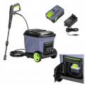 Myjka akumulatorowa ze zbiornikiem 20L 700W 42V 3000mAh 200bar 260l/h