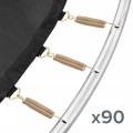 Trampolina z siatką Rebel 3,8 cm FT 15 (457-465 cm) drabinka
