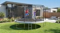 Trampolina z siatką Rebel 3,8 cm FT 12 (365-374 cm) drabinka