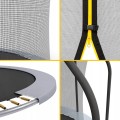 Trampolina z siatką Rebel 3,8 cm FT 10 (304-312 cm) drabinka