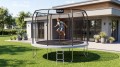 Trampolina z siatką Rebel 3,8 cm FT 10 (304-312 cm) drabinka