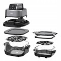 Frytkownica beztłuszczowa Teesa Glass Air Fryer 1500W 2 pojemniki 1,5L 4L