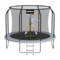 Trampolina z siatką Rebel 3,5 cm FT 8 244-252 cm drabinka