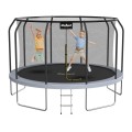 Trampolina z siatką Rebel 3,8 cm FT 12 (365-374 cm) drabinka