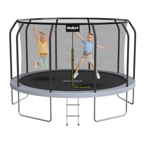 Trampolina z siatką Rebel 3,8 cm FT 12 365-374 cm drabinka