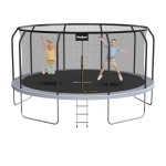 Trampolina z siatką Rebel 3,8 cm FT 15 457-465 cm drabinka