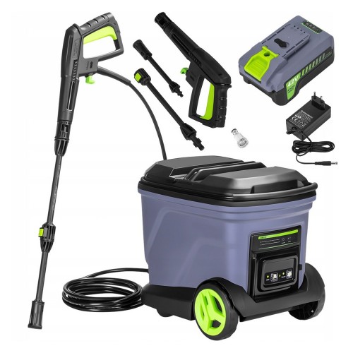 Myjka akumulatorowa ze zbiornikiem 20L 700W 42V 3000mAh 200bar 260l/h