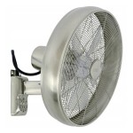 Wentylator ścienny Lucci AIR BC 46cm oscylacja timer pilot 3 prędkości