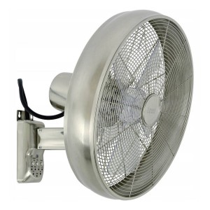 Wentylator ścienny Lucci AIR BC 46cm oscylacja timer pilot 3 prędkości