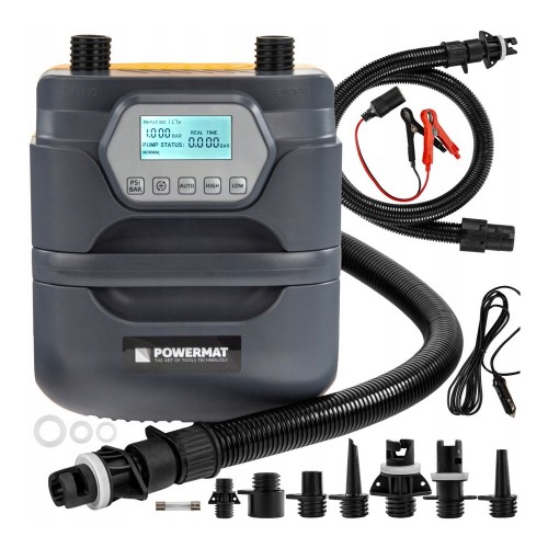 Pompka elektryczna do deski SUP materacy pontonów samochodowa 12V 20 PSI