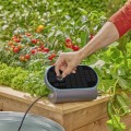 Solarny system nawadniania kroplowego sterownik Gardena 20m pompa 30 roślin