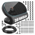 Solarny system nawadniania kroplowego sterownik Gardena 20m pompa 30 roślin