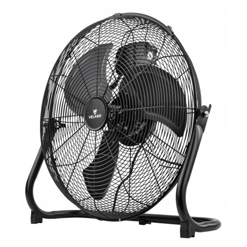 Wentylator podłogowy biurowy wiatrak 125W regulacja kąta nawiewu 50cm