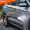 Myjka ciśnieniowa akumulatorowa mocna 60 bar 12Ah 21V multi dysza zestaw