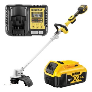 Podkaszarka akumulatorowa DeWalt aku 18V 5Ah mocna kosa do trawy ładowarka