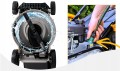 Duża kosiarka spalinowa z napędem do trawy 196CC 53cm OHV Loncin