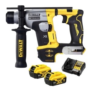 Młotowiertarka akumulatorowa 650W udar 1.4J 2x akumulator 18V 5Ah DeWalt